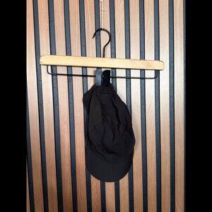 Lululemon Cap OS Adults Black Adjustable Stretch Fabric Athletic Hat